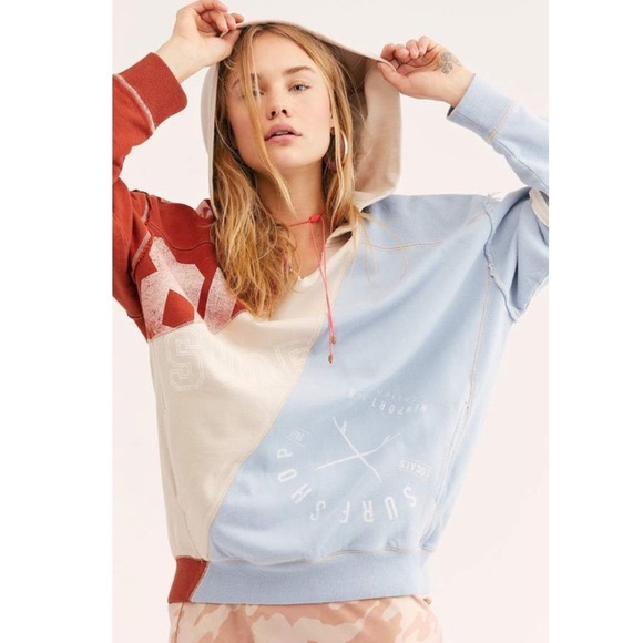 Free People Tops - Free People Beach Break pullover hoodie, NWT small